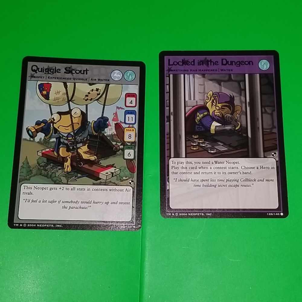 Vintage Neopets tcg